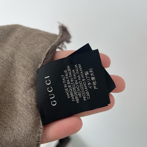 Gucci brown scarf - Picture 5 of 6